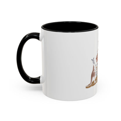 Coat of arms of the Northern Territory - Accent Coffee Mug