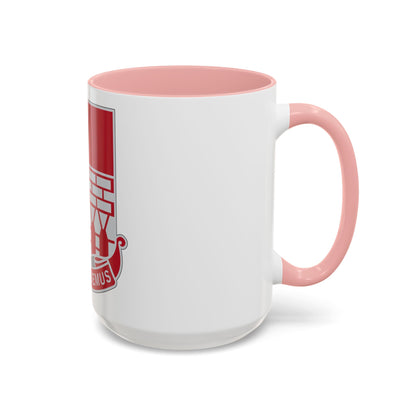 12 Engineer Battalion (U.S. Army) Accent Coffee Mug