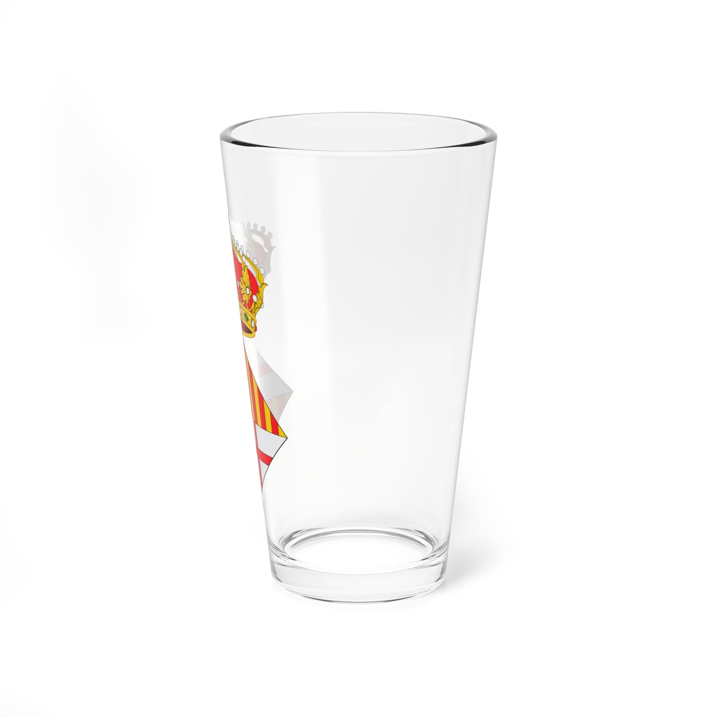 Escudo de Barcelona (Spain) (Coat of Arms) Pint Glass 16oz