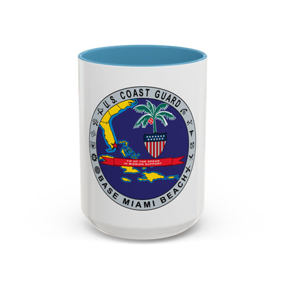 Base Miami Beach (U.S. Coast Guard) Accent Coffee Mug
