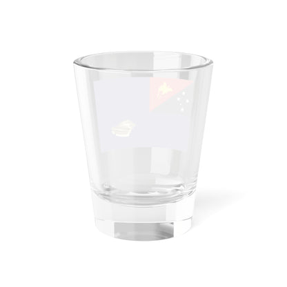 Flag of West New Britain Papa New Guinea - Shot Glass 1.5oz