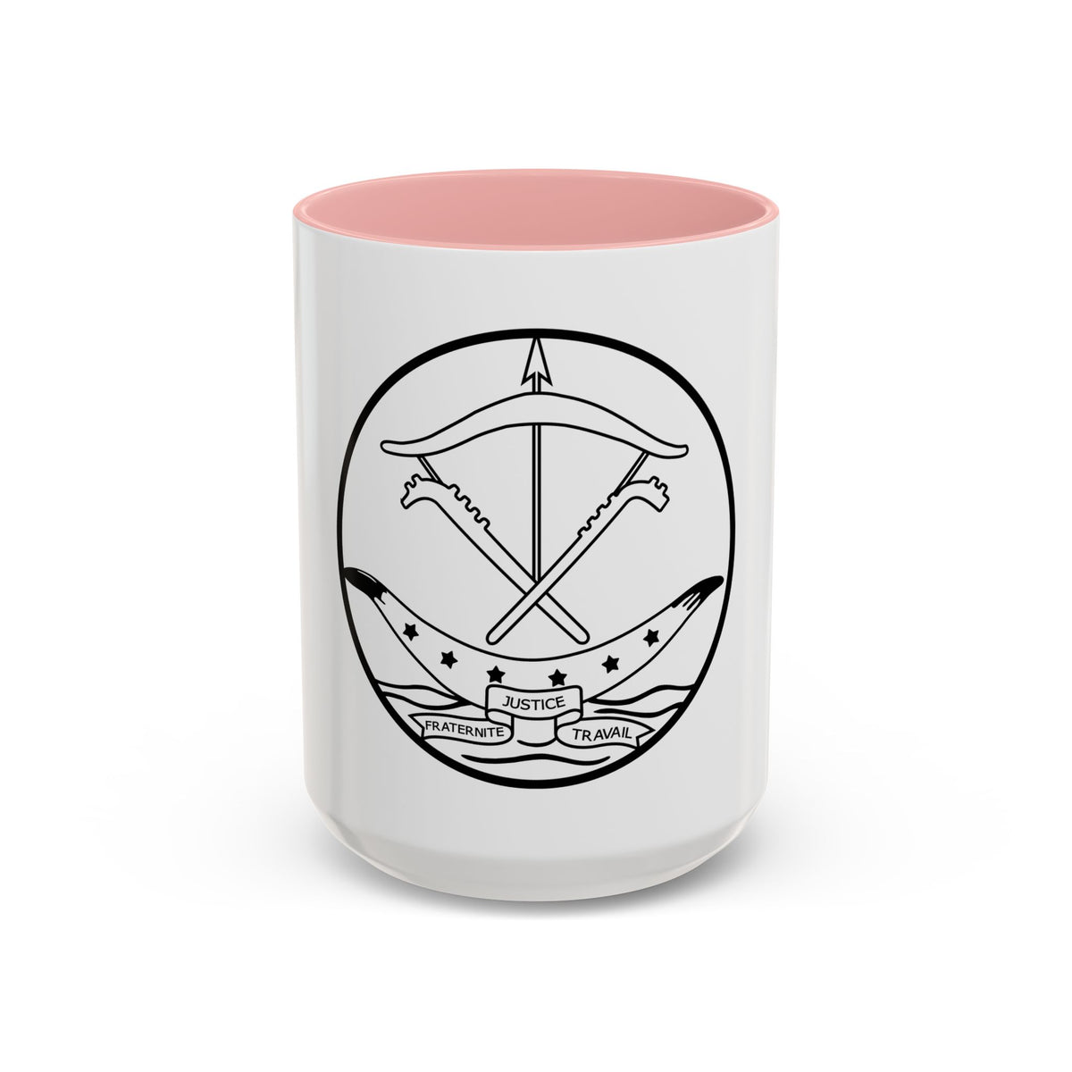 Seal of Dahomey - Accent Coffee Mug