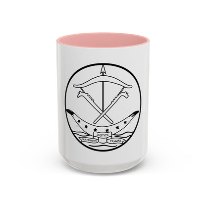 Seal of Dahomey - Accent Coffee Mug