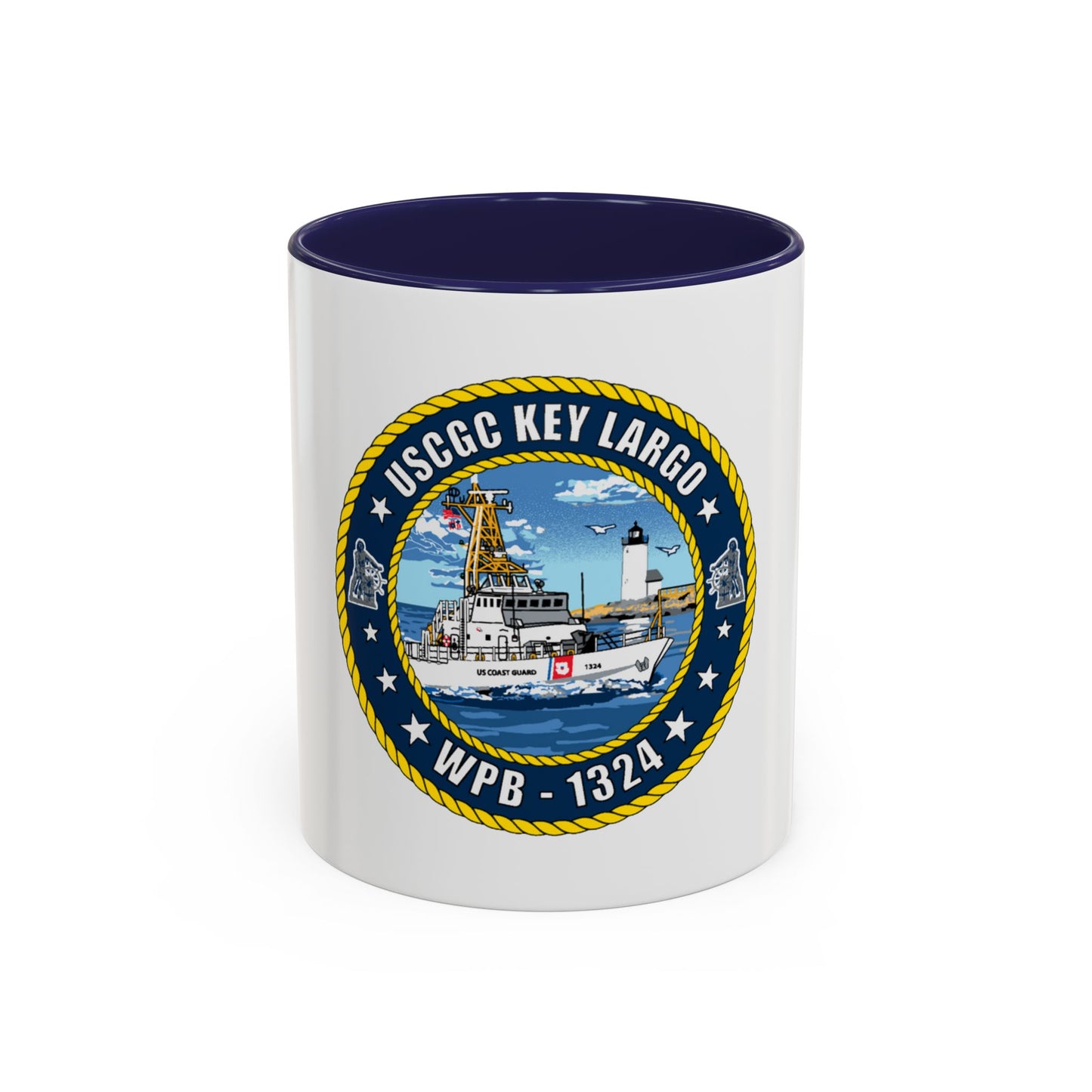 USCGC Key Largo WPB 1324 (U.S. Coast Guard) Accent Coffee Mug