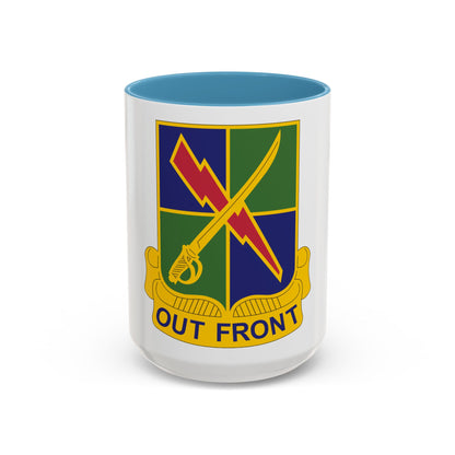 501st Military Intelligence Battalion (U.S. Army) Accent Coffee Mug