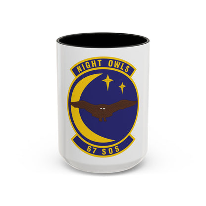 67 Special Operations Squadron AFSOC (U.S. Air Force) Accent Coffee Mug