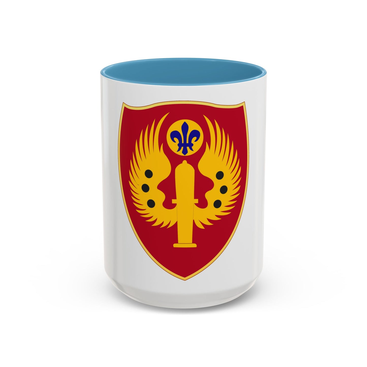 463rd Airborne Field Artillery Battalion (U.S. Army) Accent Coffee Mug