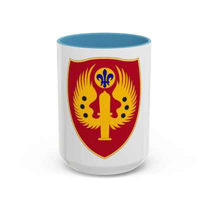 463rd Airborne Field Artillery Battalion (U.S. Army) Accent Coffee Mug