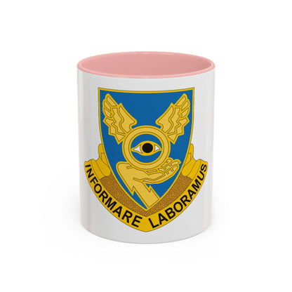 1st Military Intelligence Battalion (U.S. Army) Accent Coffee Mug