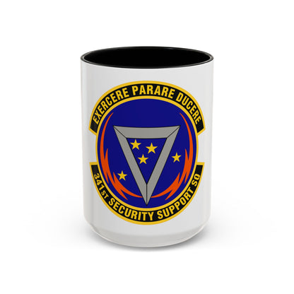 341st Security Support Squadron (U.S. Air Force) Accent Coffee Mug