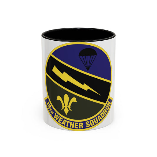 18 Weather Squadron ACC (U.S. Air Force) Accent Coffee Mug