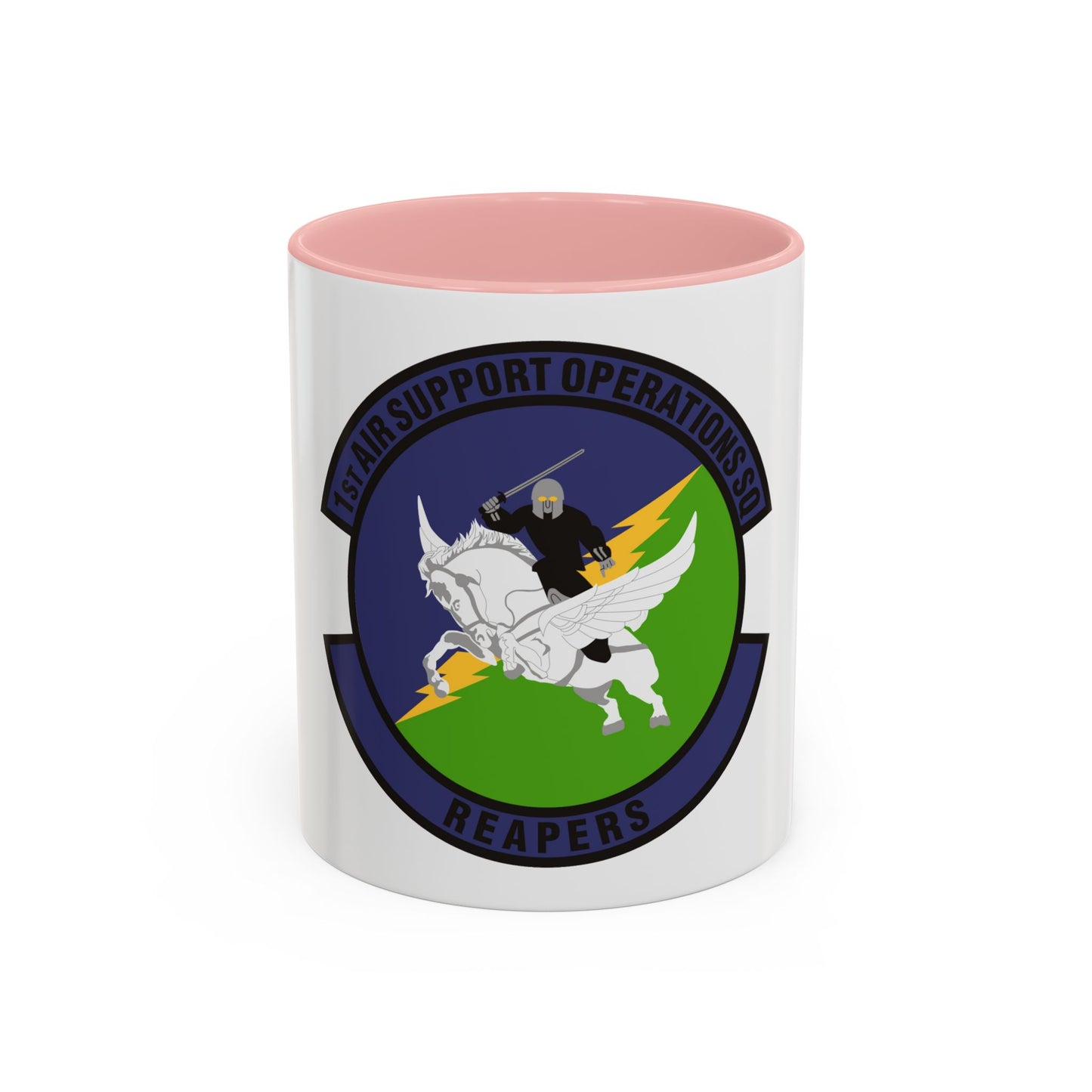 1st Air Support Operations Squadron (U.S. Air Force) Accent Coffee Mug
