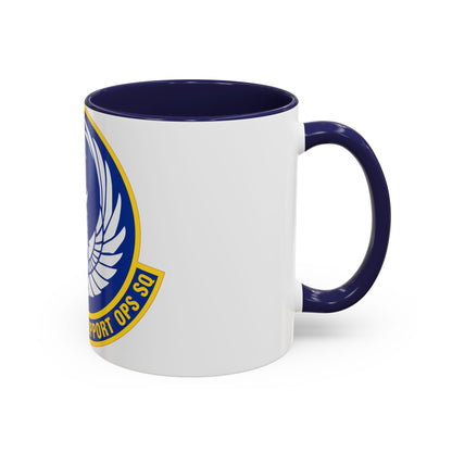 621 Mobility Support Operations Squadron AMC (U.S. Air Force) Accent Coffee Mug