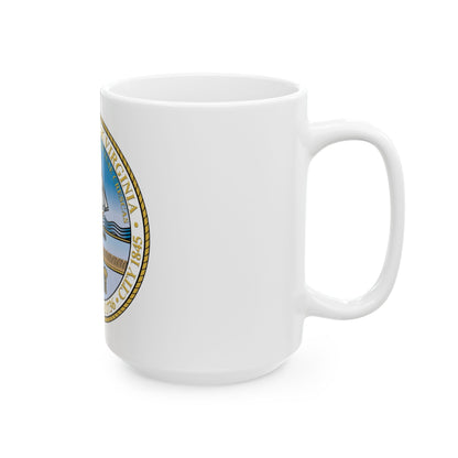 Seal of Norfolk Virginia - White Coffee Mug