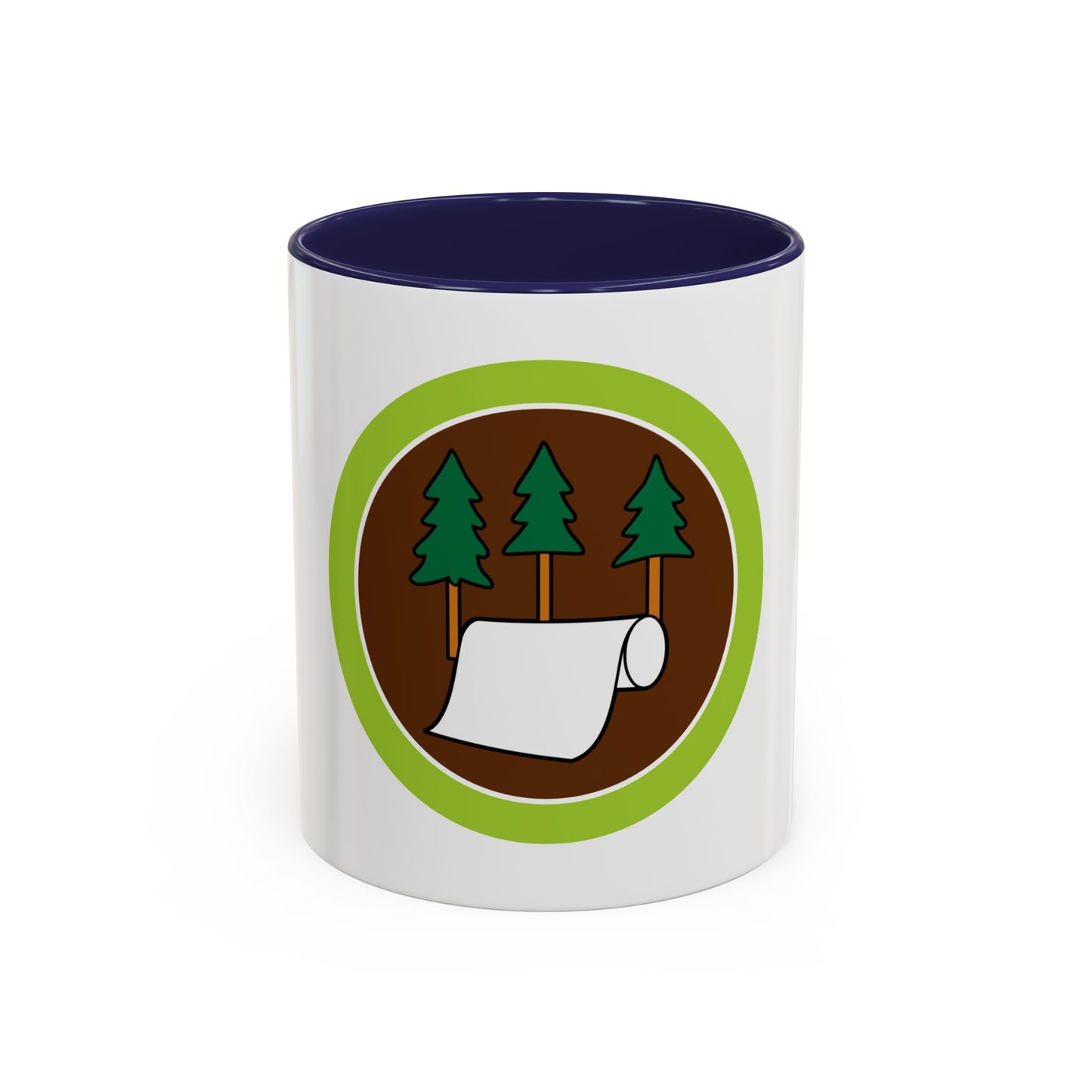 Pulp and Paper (Boy Scout Merit Badge) Accent Coffee Mug