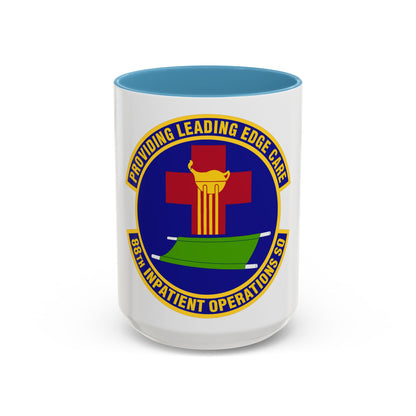 88 Inpatient Operations Squadron AFMC (U.S. Air Force) Accent Coffee Mug