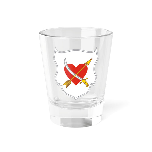 Herb Sydora Bilogo (Ukraine) (Coat of Arms) Shot Glass 1.5oz