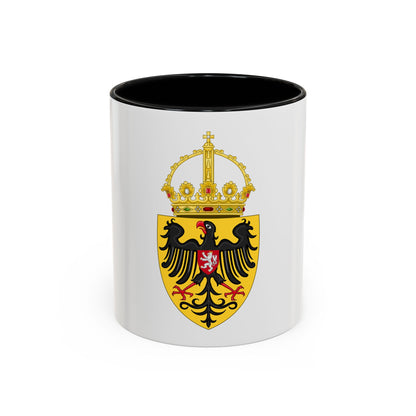 Coat of arms of Charles IV, Holy Roman Emperor - Accent Coffee Mug