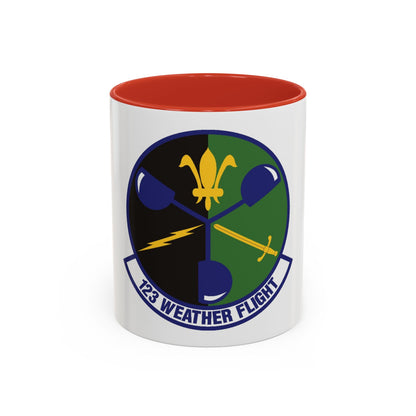 123d Weather Flight (U.S. Air Force) Accent Coffee Mug
