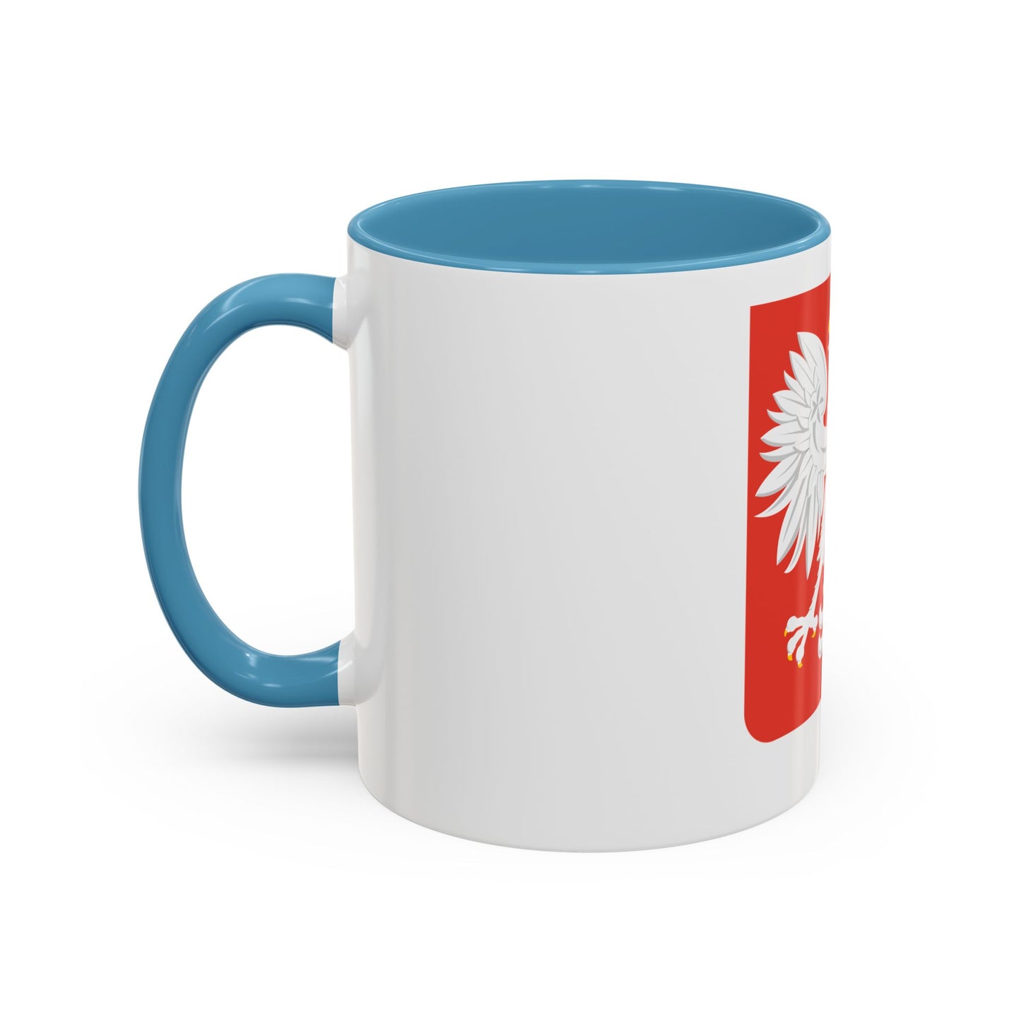 Coat of arms of Poland (1955-1980) - Accent Coffee Mug