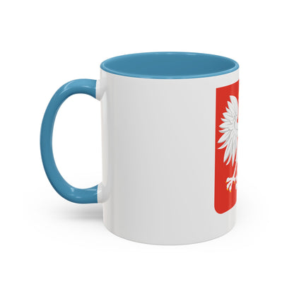 Coat of arms of Poland (1955-1980) - Accent Coffee Mug
