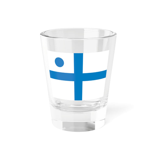UDF vAdmiral flag (Ukraine) Shot Glass 1.5oz
