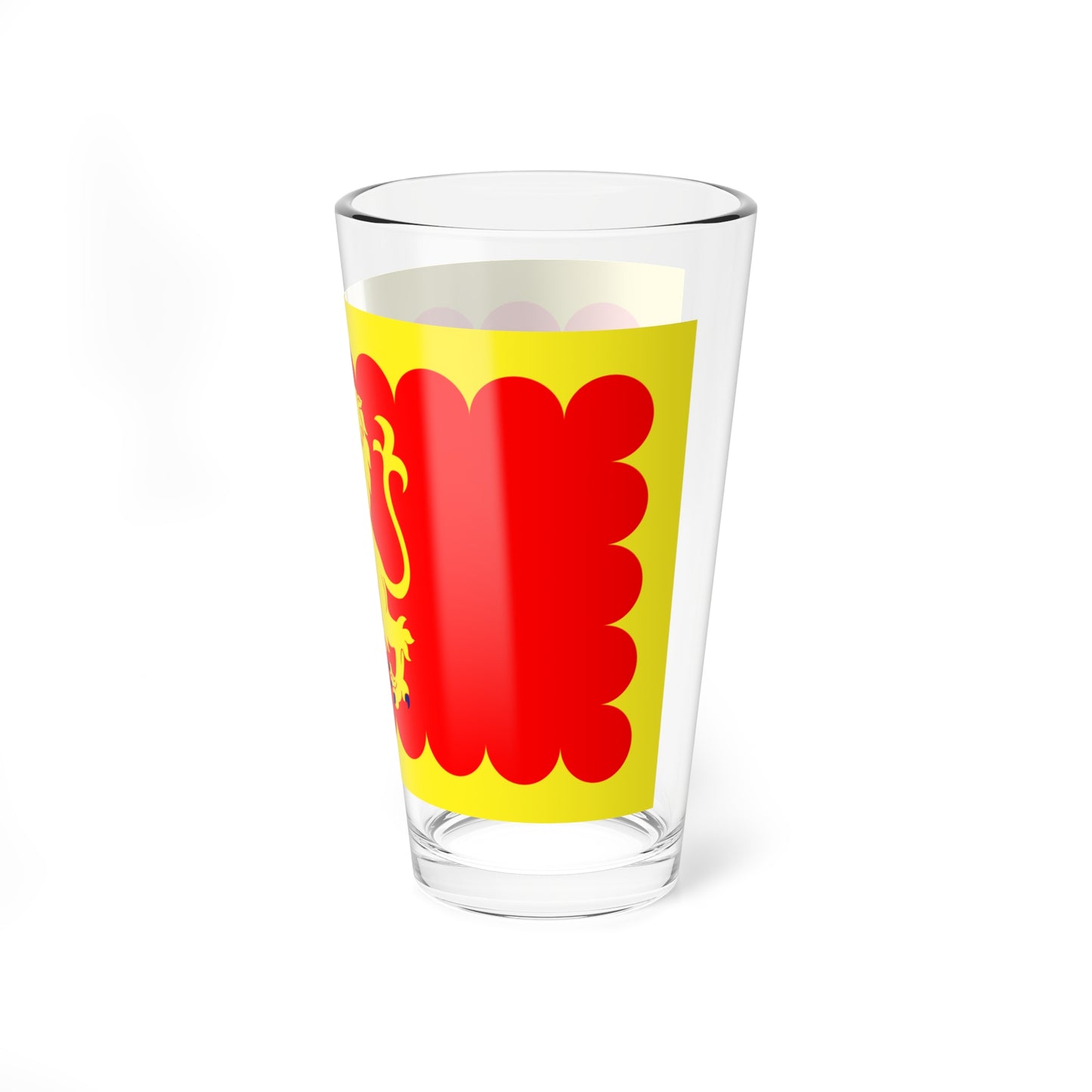 Flag of Carmarthenshire proposed (United Kingdom) Pint Glass 16oz