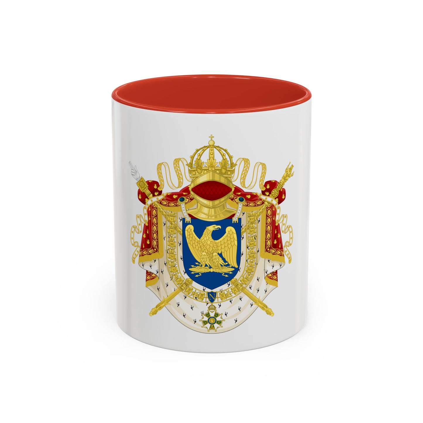 Imperial Coat of Arms of France (1804-1815) - Accent Coffee Mug