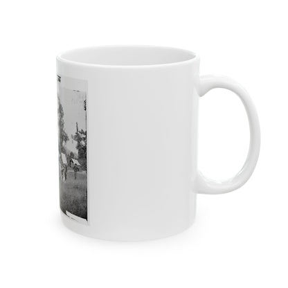 Chattanooga, Tenn., Vicinity. Federal Camp By The Tennessee  River (U.S. Civil War) White Coffee Mug
