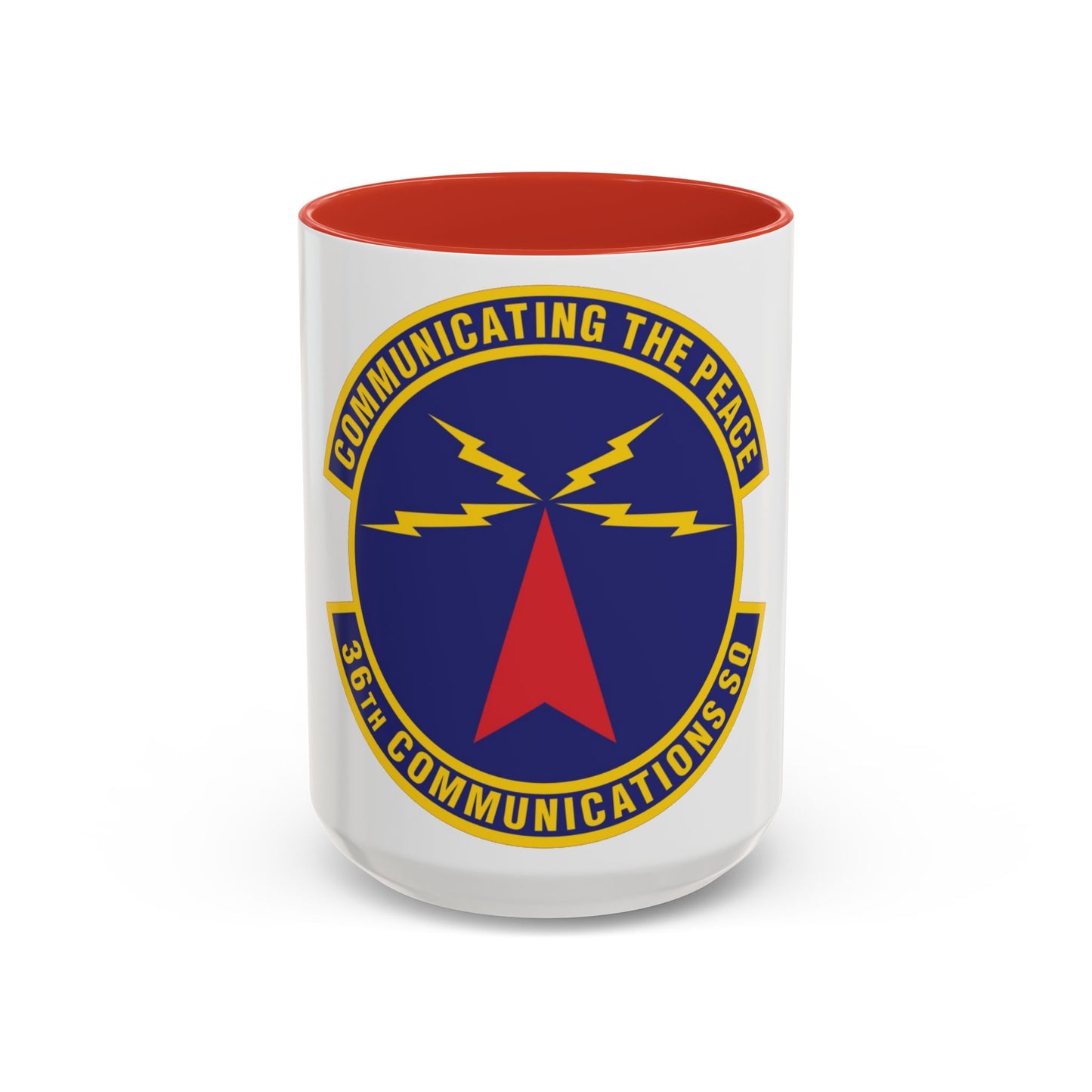 36th Communications Squadron (U.S. Air Force) Accent Coffee Mug