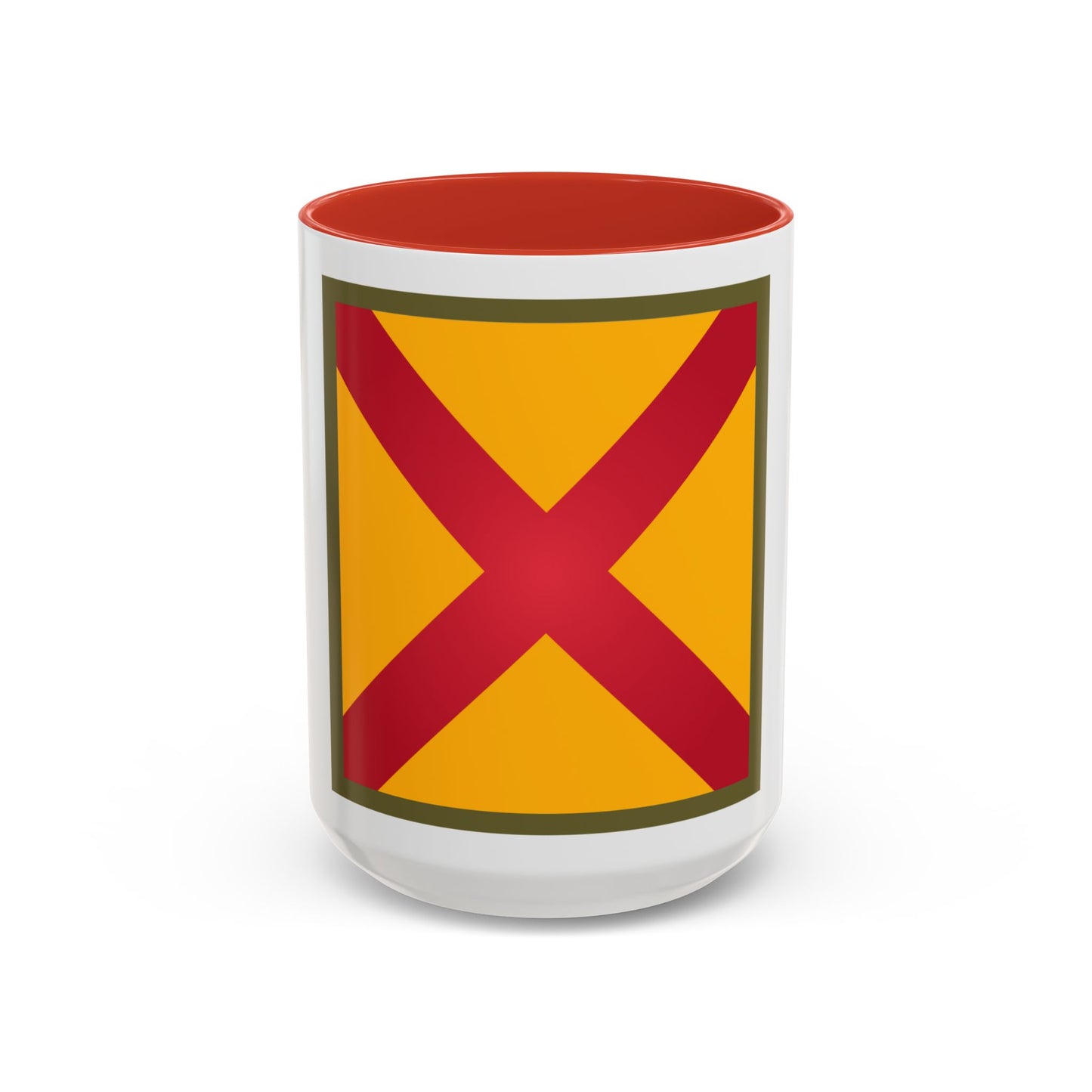 Tasse à café décorative de la 63e division de cavalerie américaine (armée américaine)