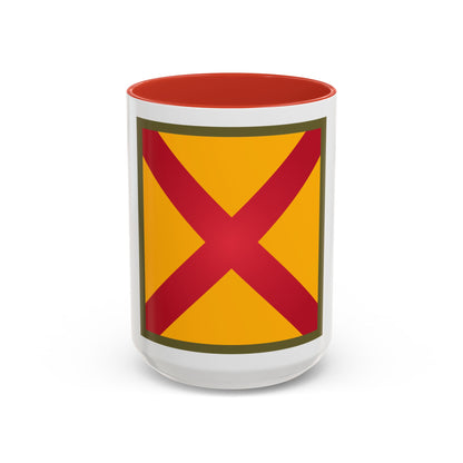 US 63rd Cavalry Division (U.S. Army) Accent Coffee Mug