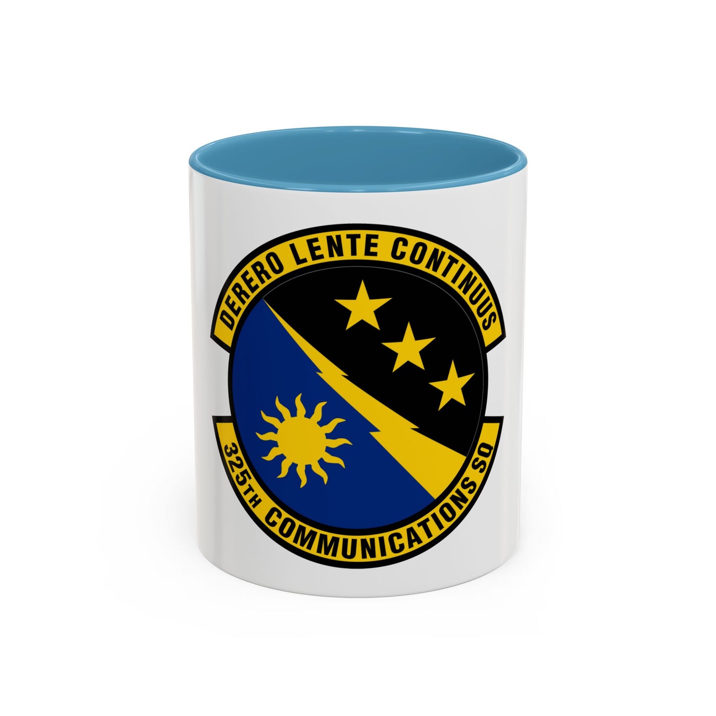 325 Communications Squadron ACC (U.S. Air Force) Accent Coffee Mug