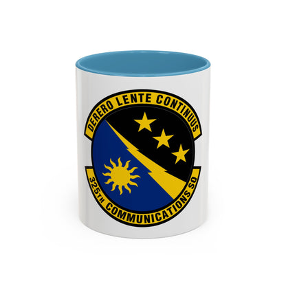 325 Communications Squadron ACC (U.S. Air Force) Accent Coffee Mug