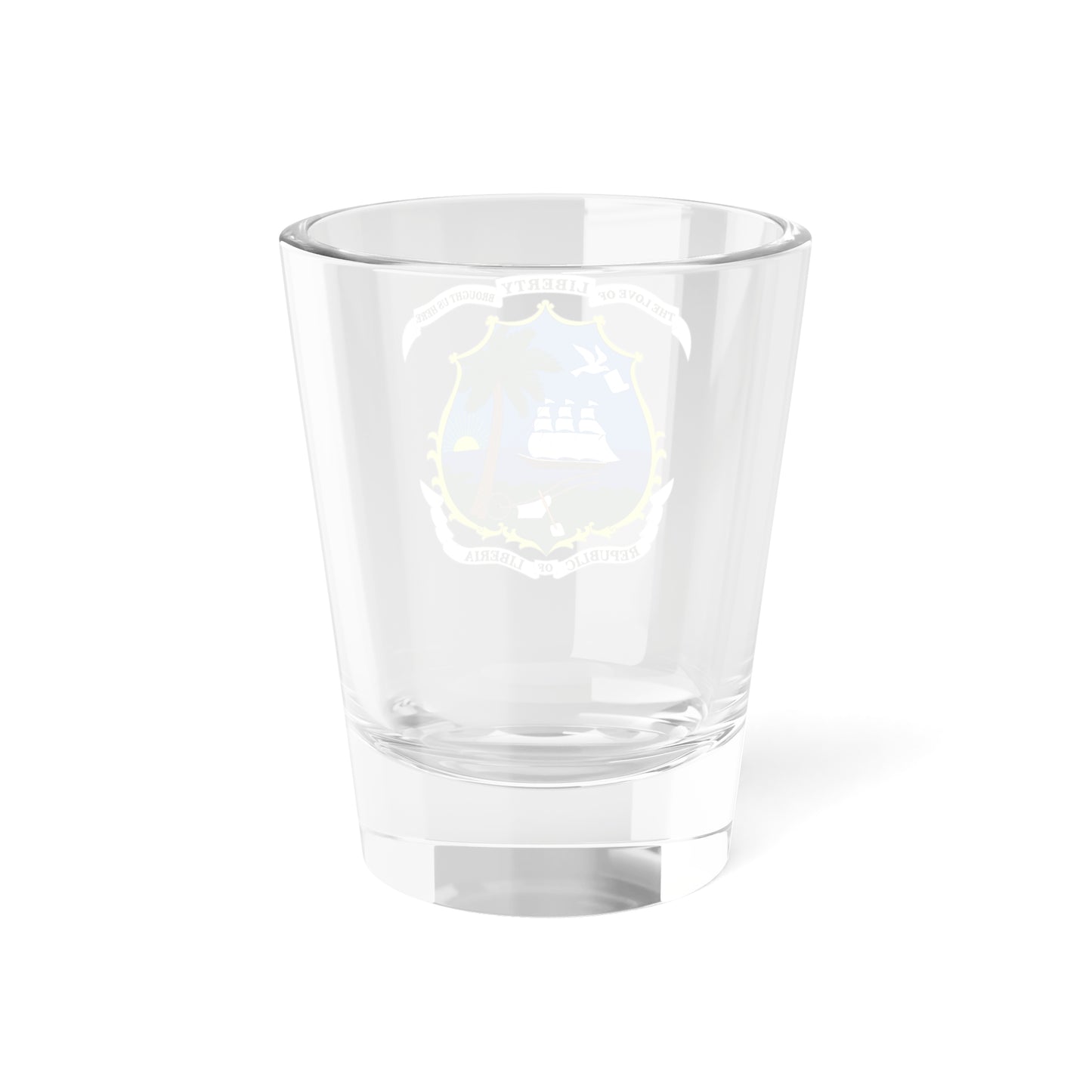 Coat of arms of Liberia - Shot Glass 1.5oz