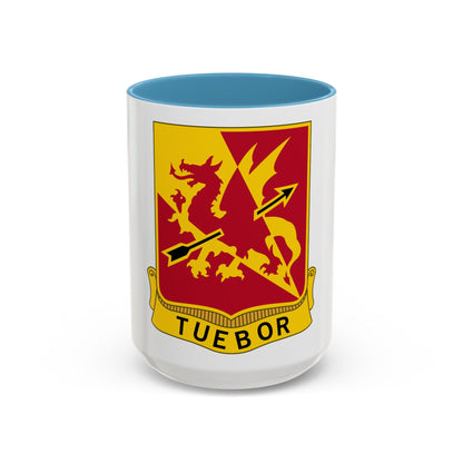562nd Air Defense Artillery Regiment (U.S. Army) Accent Coffee Mug