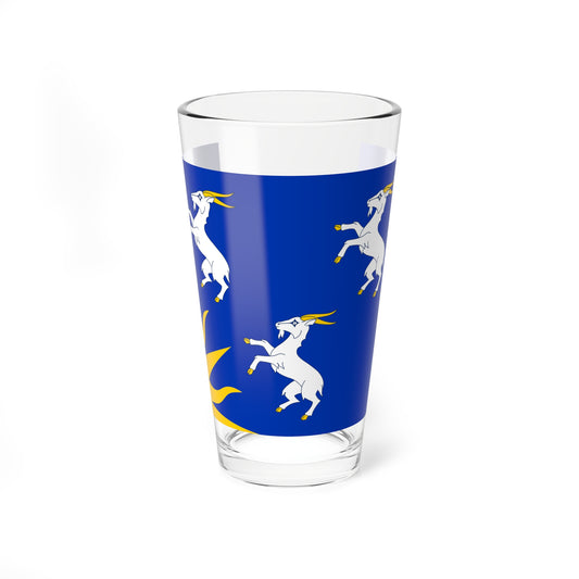 Flag of Merionethshire (United Kingdom) Pint Glass 16oz