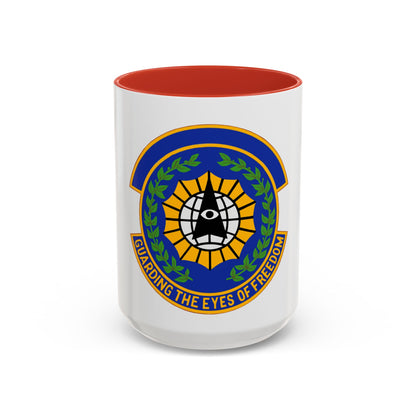 9 Security Forces Squadron ACC (U.S. Air Force) Accent Coffee Mug
