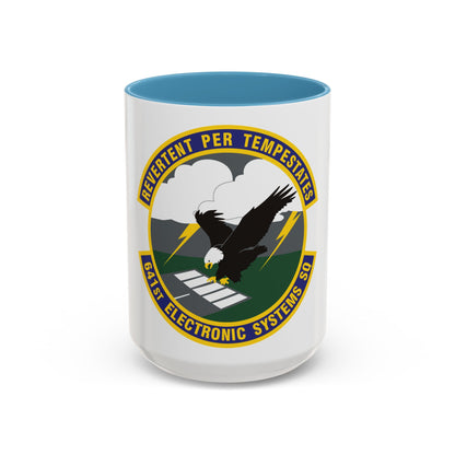 641st Electronic Systems Squadron (U.S. Air Force) Accent Coffee Mug