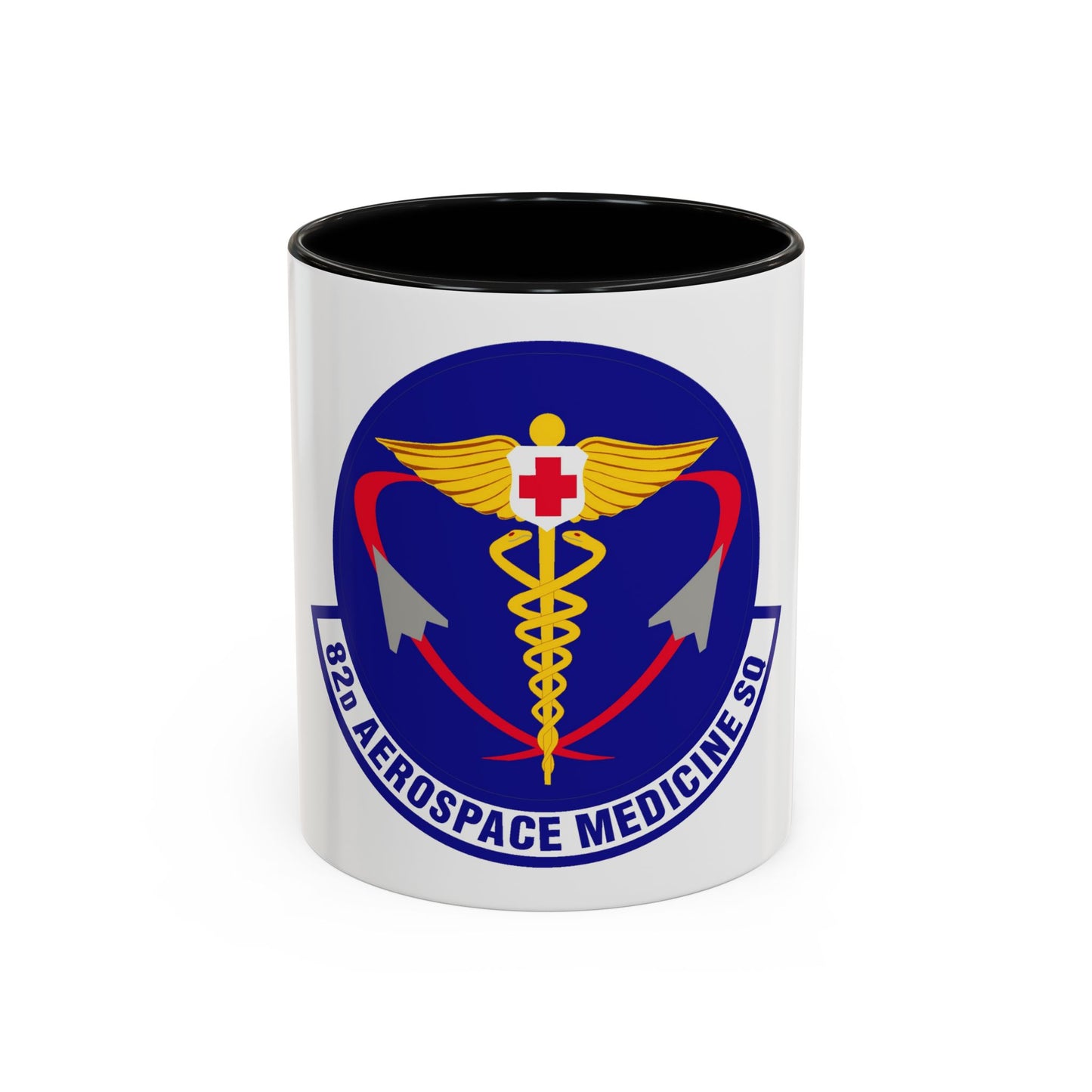 82d Aerospace Medicine Squadron (U.S. Air Force) Accent Coffee Mug