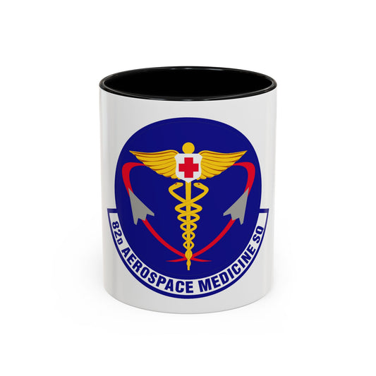 82d Aerospace Medicine Squadron (U.S. Air Force) Accent Coffee Mug