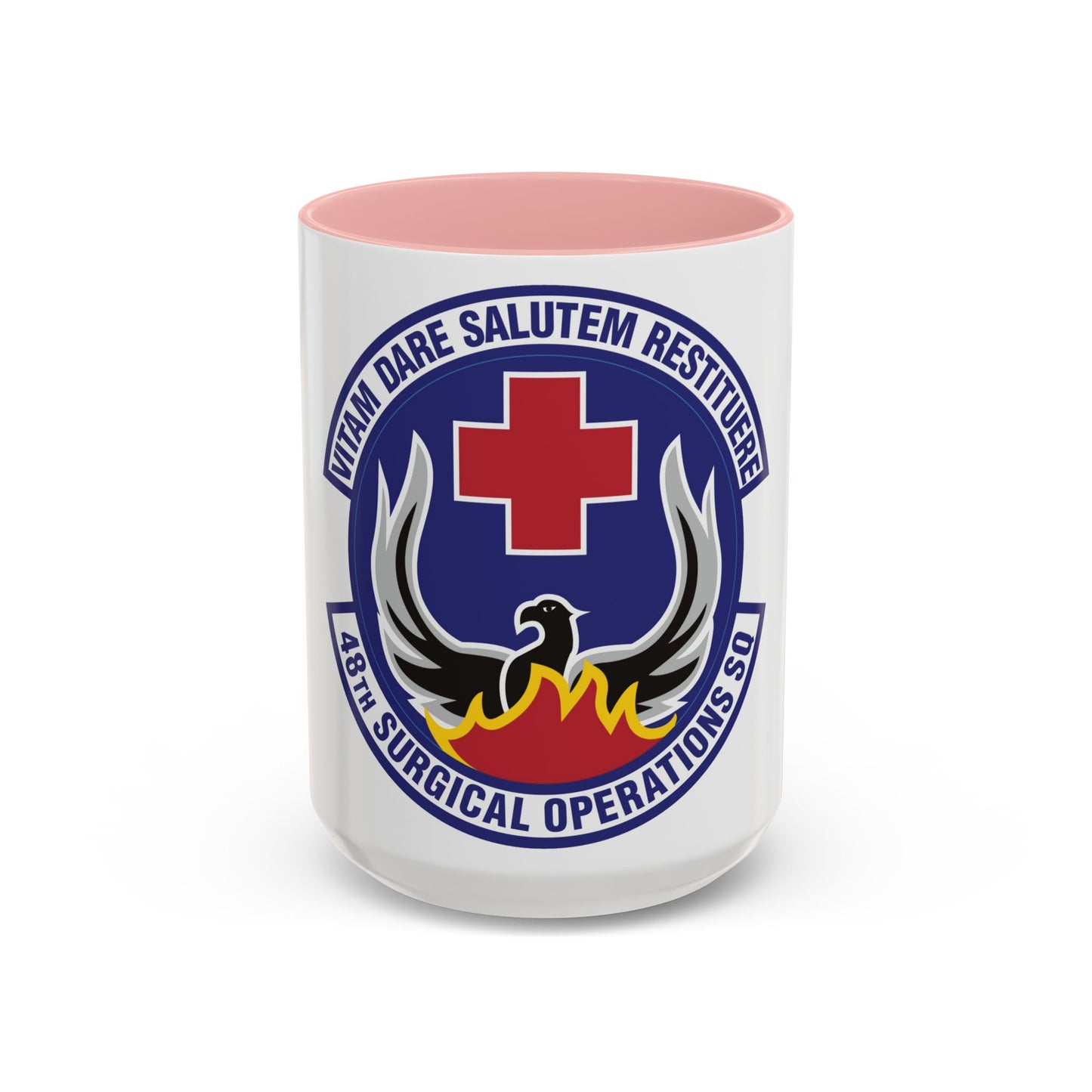 48th Surgical Operations Squadron (U.S. Air Force) Accent Coffee Mug