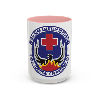 48th Surgical Operations Squadron (U.S. Air Force) Accent Coffee Mug