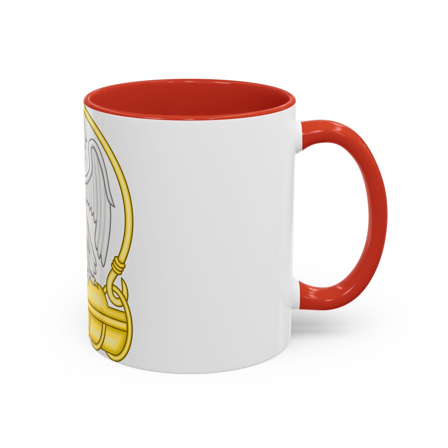 Falcon and Fetterlock Badge of Edward IV - Accent Coffee Mug