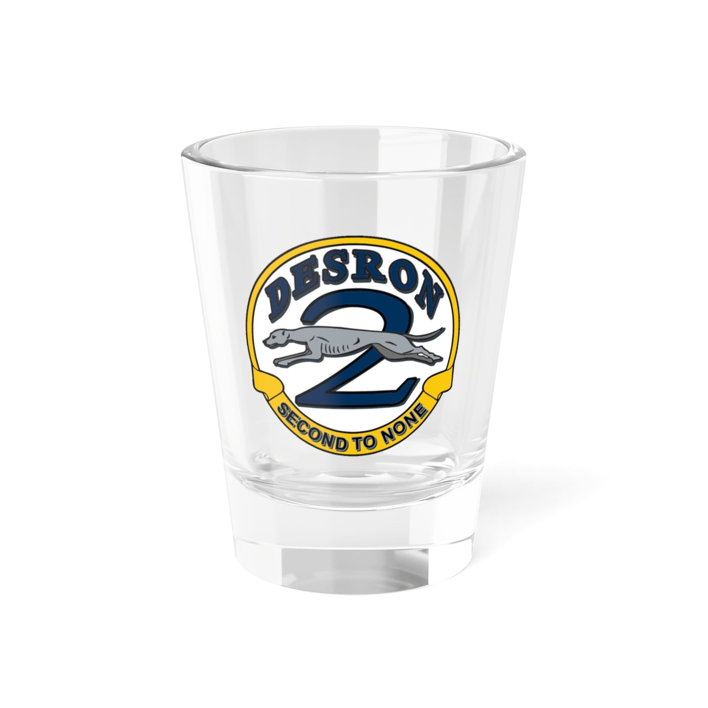 Desron 2 Second to none (U.S. Navy) Shot Glass 1.5oz