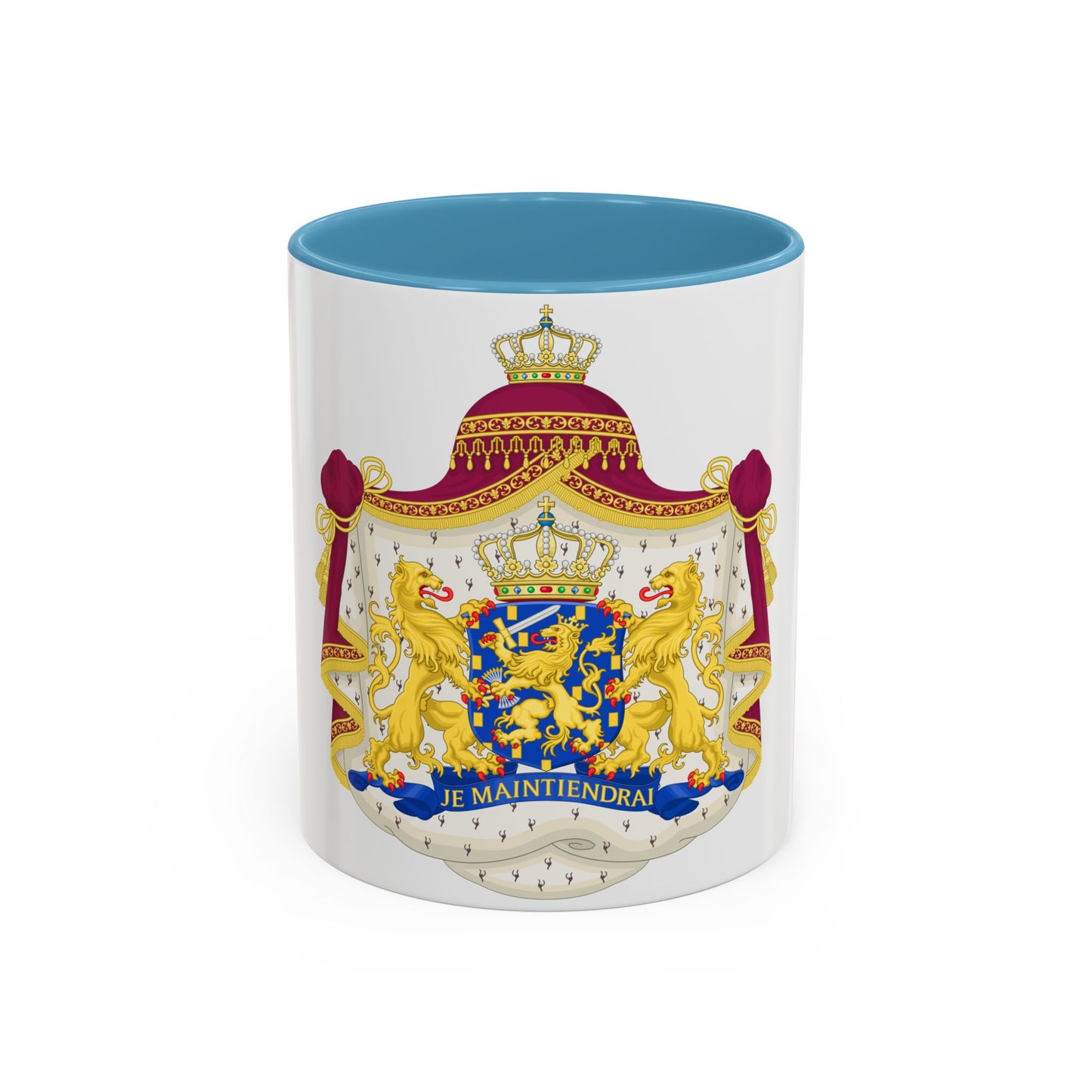 Royal coat of arms of the Netherlands - Accent Coffee Mug