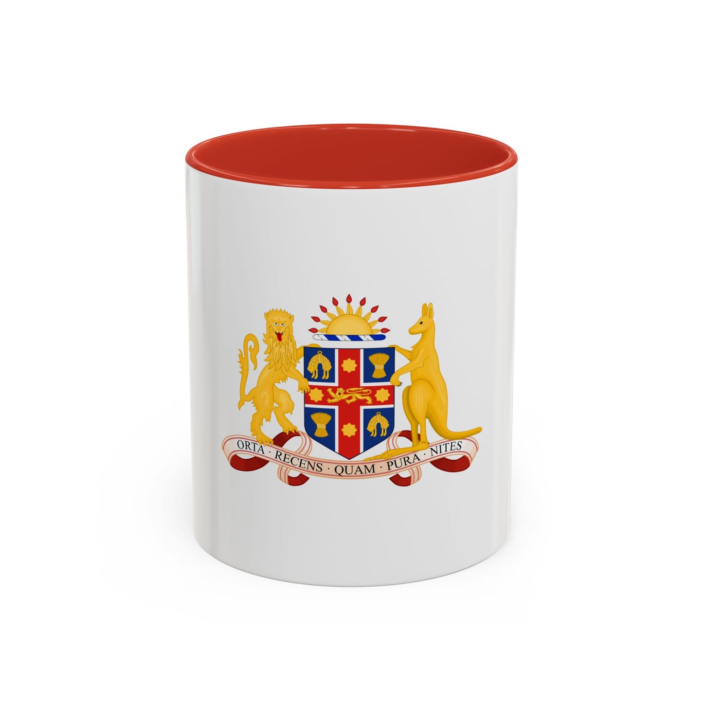 Coat of Arms of New South Wales - Accent Coffee Mug