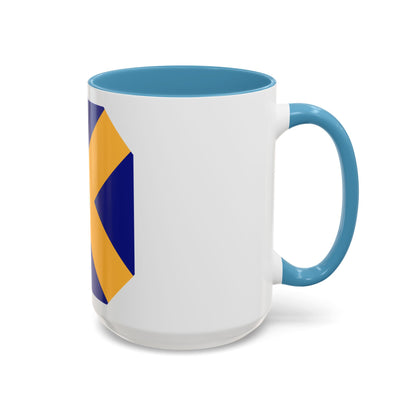 14 Infantry Division (U.S. Army) Accent Coffee Mug