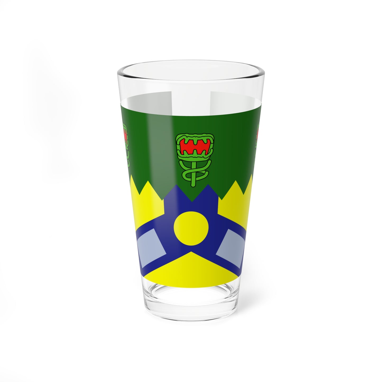 Tasmania Launceston City Flag (Australia) Pint Glass 16oz