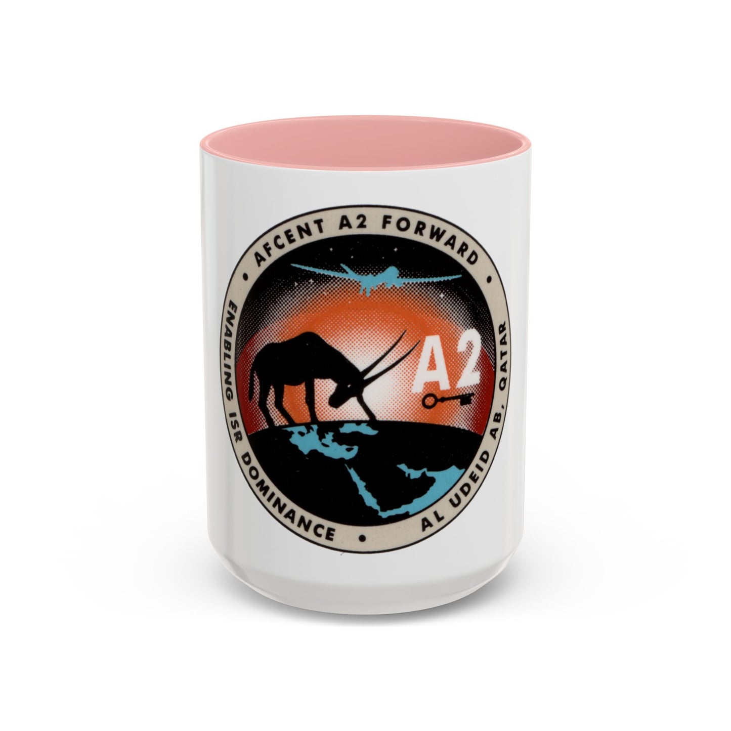 AFCENT A2 Forward (U.S. Air Force) Accent Coffee Mug